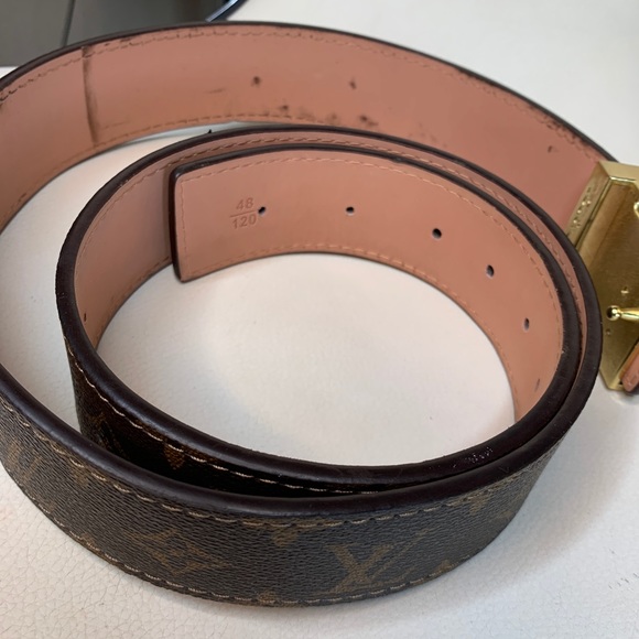 Louis Vuitton Brass Belt Initiales Monogram - Picture 2 of 3